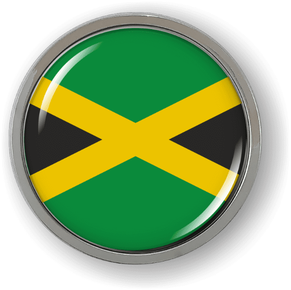Jamaica- Flag - Country Emblem